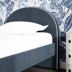 Luna Twin XL Bed: High Headboard