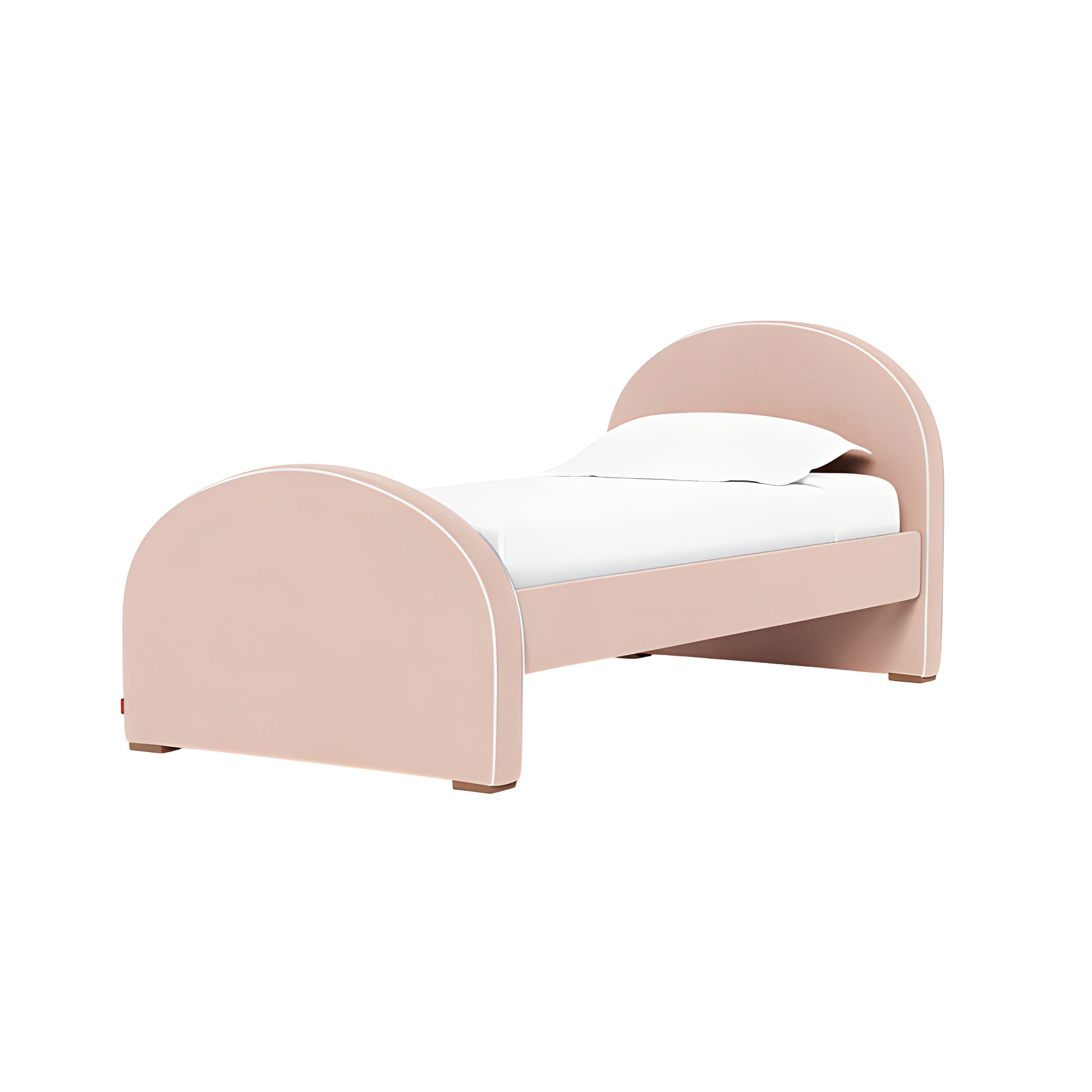 Luna Twin Bed: High Headboard