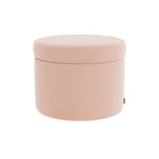 Round Storage Ottoman