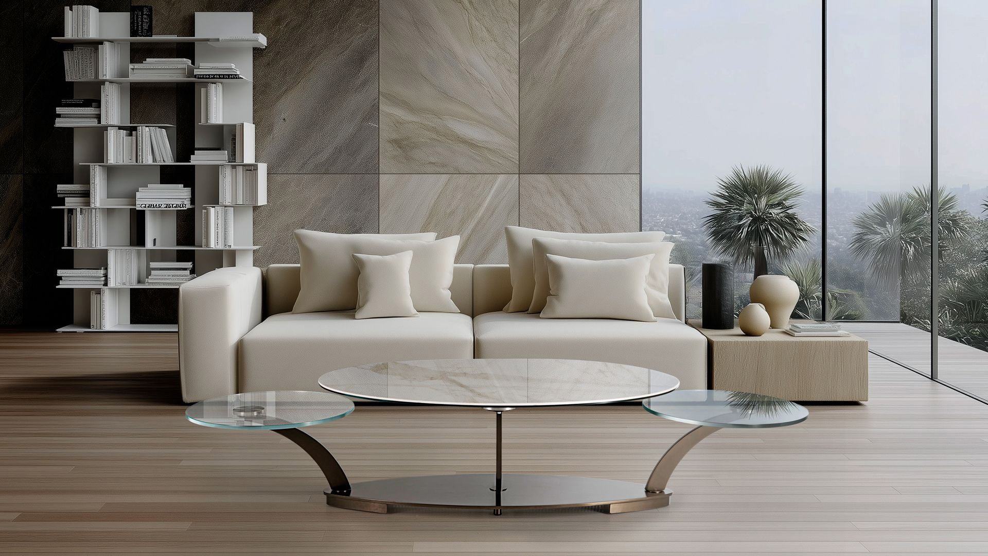 Cocoon Oval Extendable Coffee table