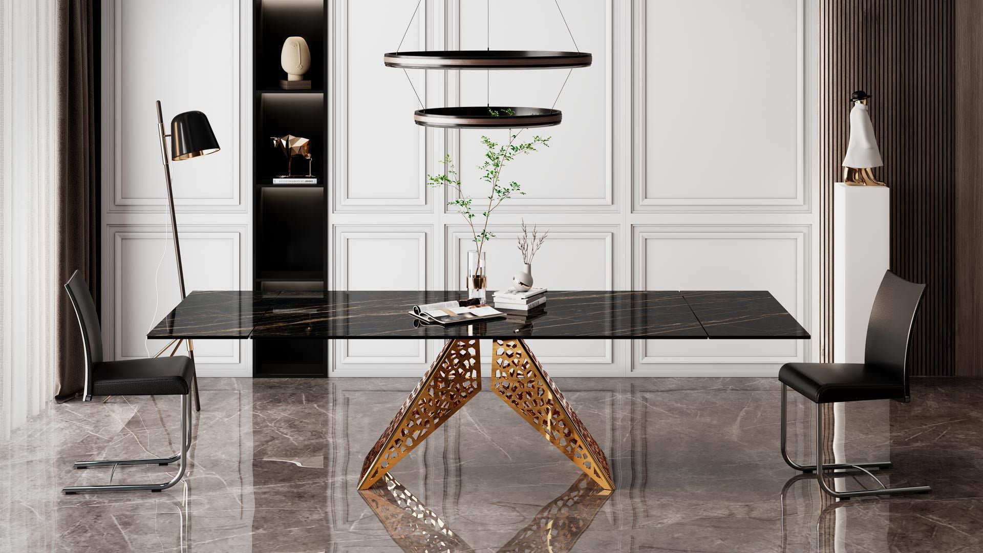 Coliseum Extendable Dining Table