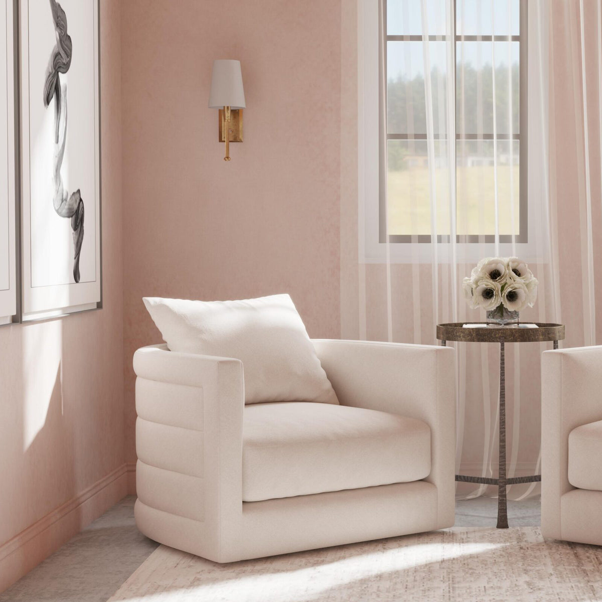 Galaxie Swivel Accent Chair