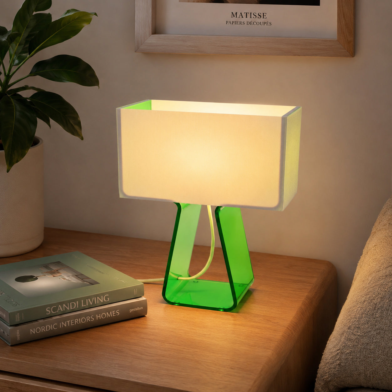 Tube Top Table Lamp