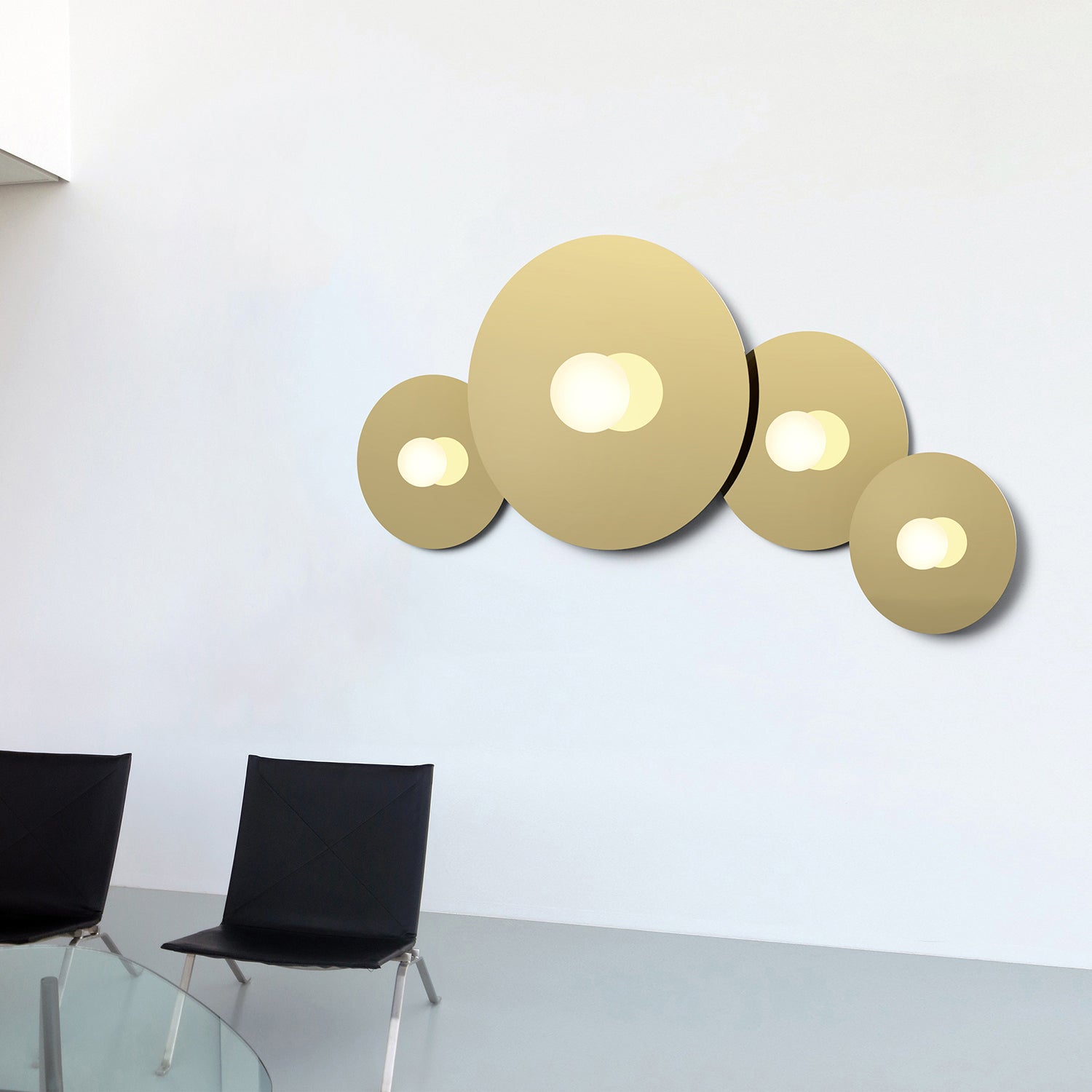 Bola Disc Wall + Ceiling Light