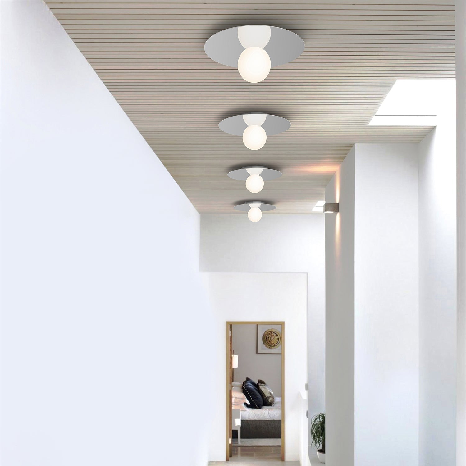 Bola Disc Wall + Ceiling Light