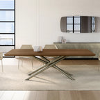 Baly Dining Table: Wooden Top