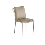 Asia Flex Soft Dining Chair: 4 Metal Legs