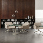 Cilindro Bistro Table: Marble Top