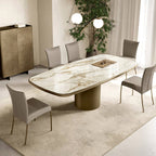 Cilindro Shaped Dining Table: Ceramic King Top