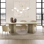 Cilindro Shaped Dining Table: Ceramic King Top