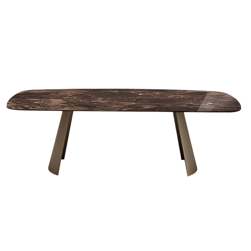 Dorian Dining Table: Marble Top