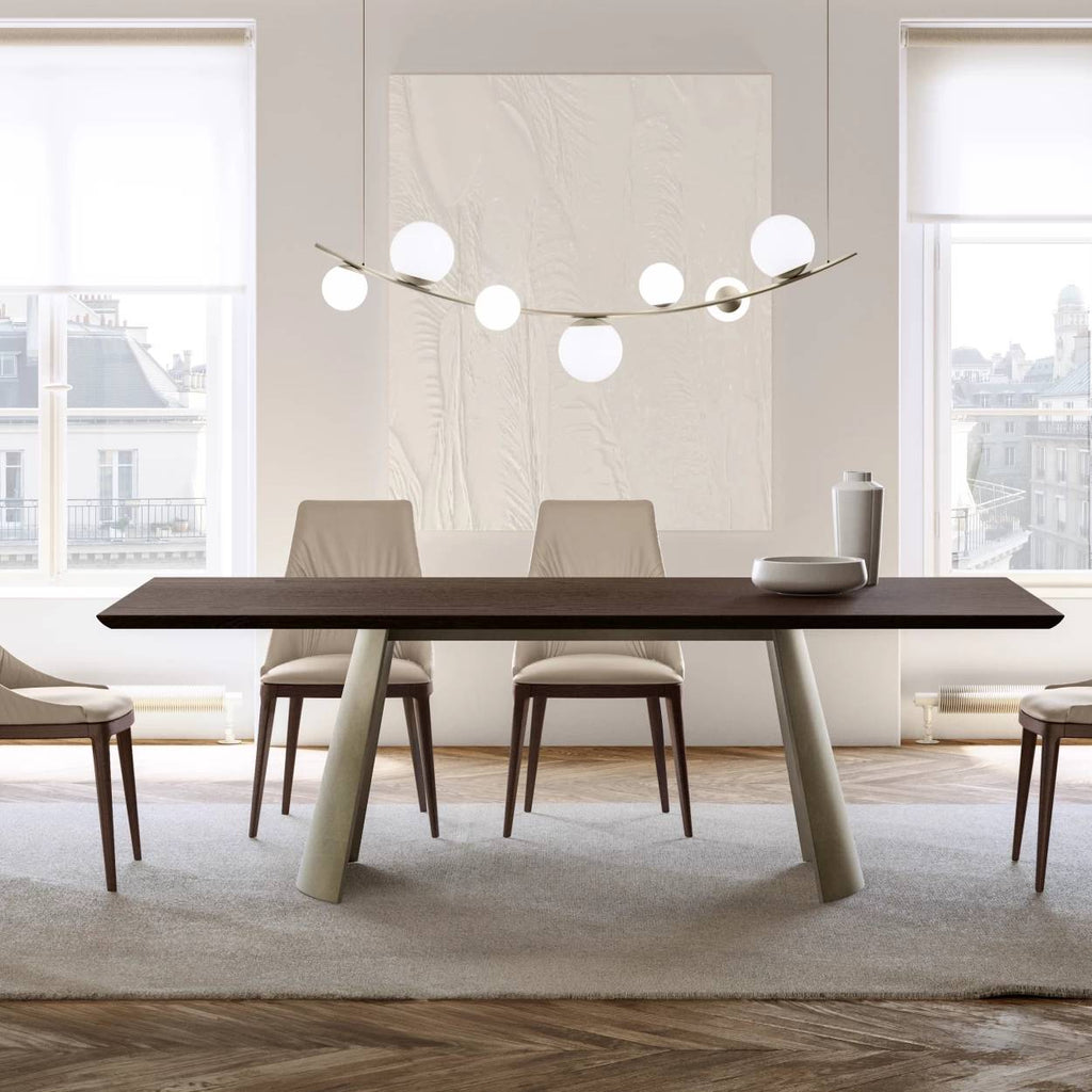 Dorian Dining Table: Wood Top