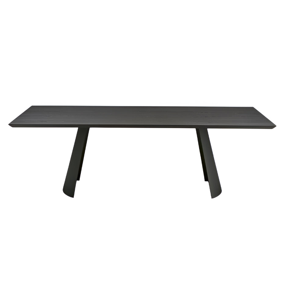 Dorian Dining Table: Wood Top