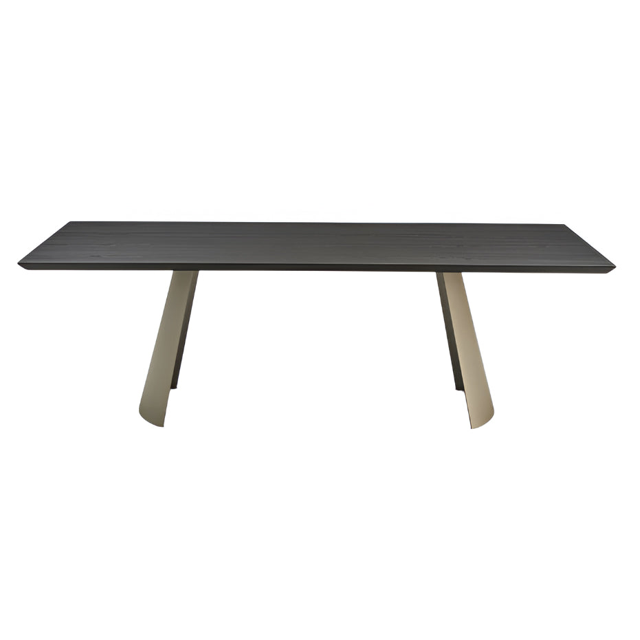 Dorian Dining Table: Wood Top