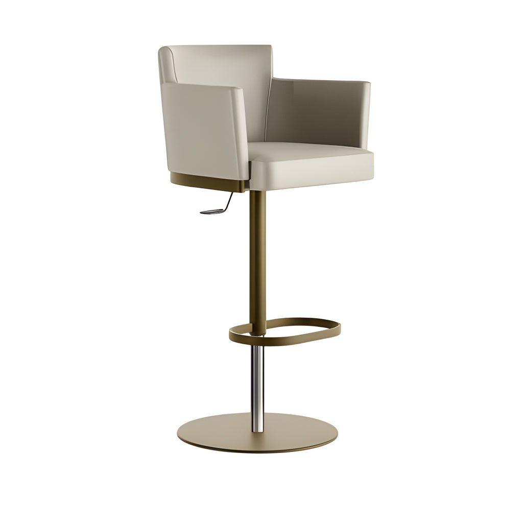 Ely Height Adjustable Bar Stool: Swivel Base