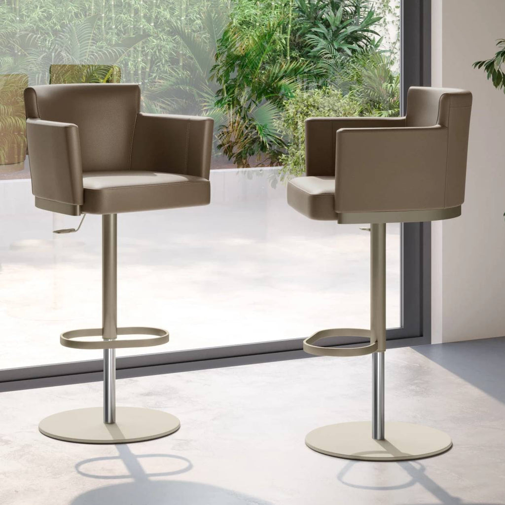 Ely Height Adjustable Bar Stool: Swivel Base