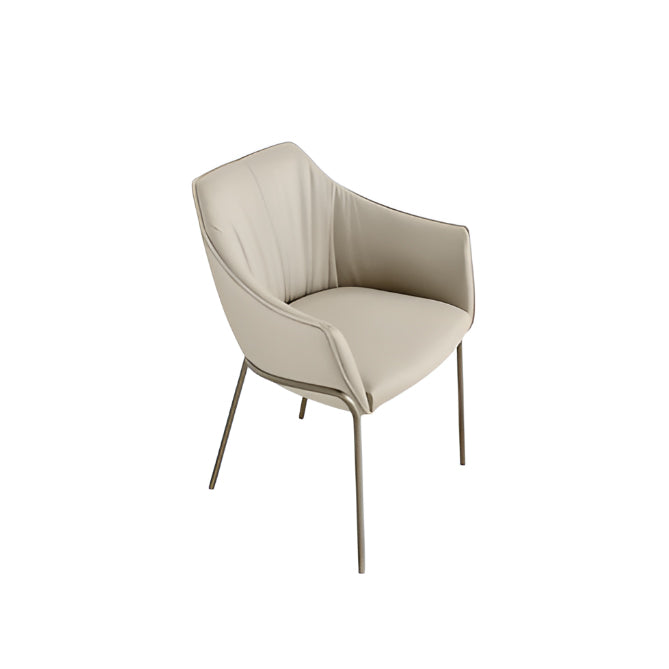 Era Dining Chair: 4 Metal Legs
