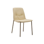 Lisa Dining Chair: 4 Metal Legs