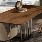 Narciso Dining Table: Wood Top