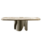 Onda Dining Table: Ceramic King Top