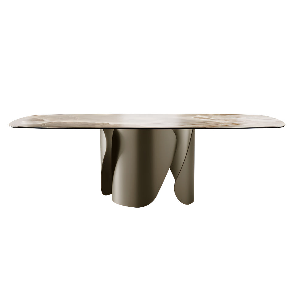 Onda Dining Table: Ceramic Top