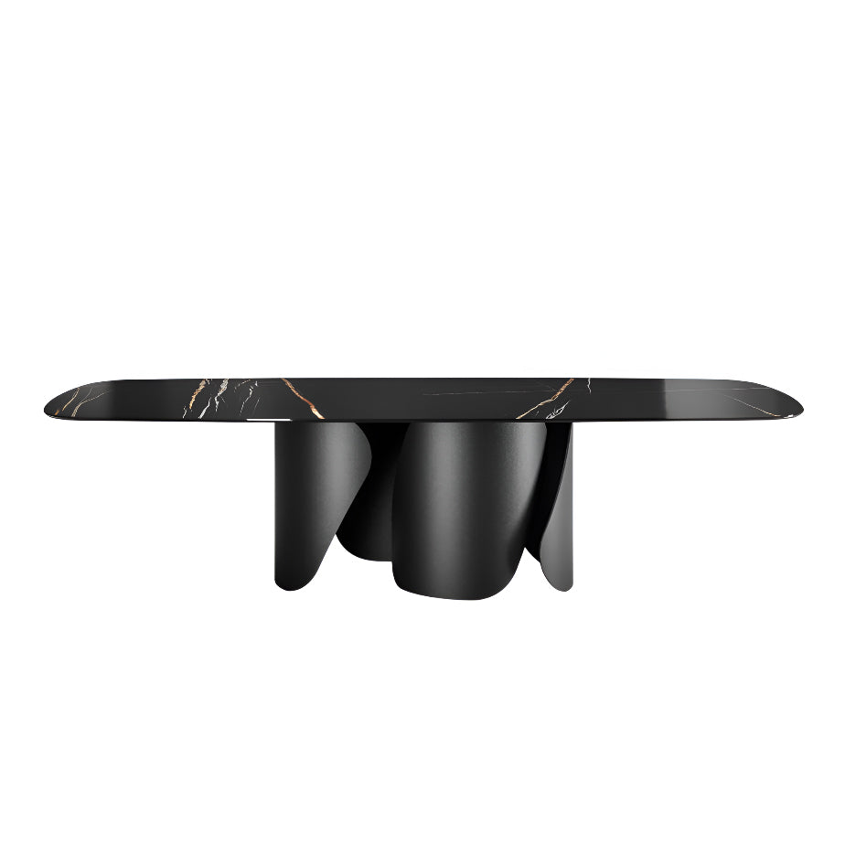 Onda Dining Table: Ceramic Top
