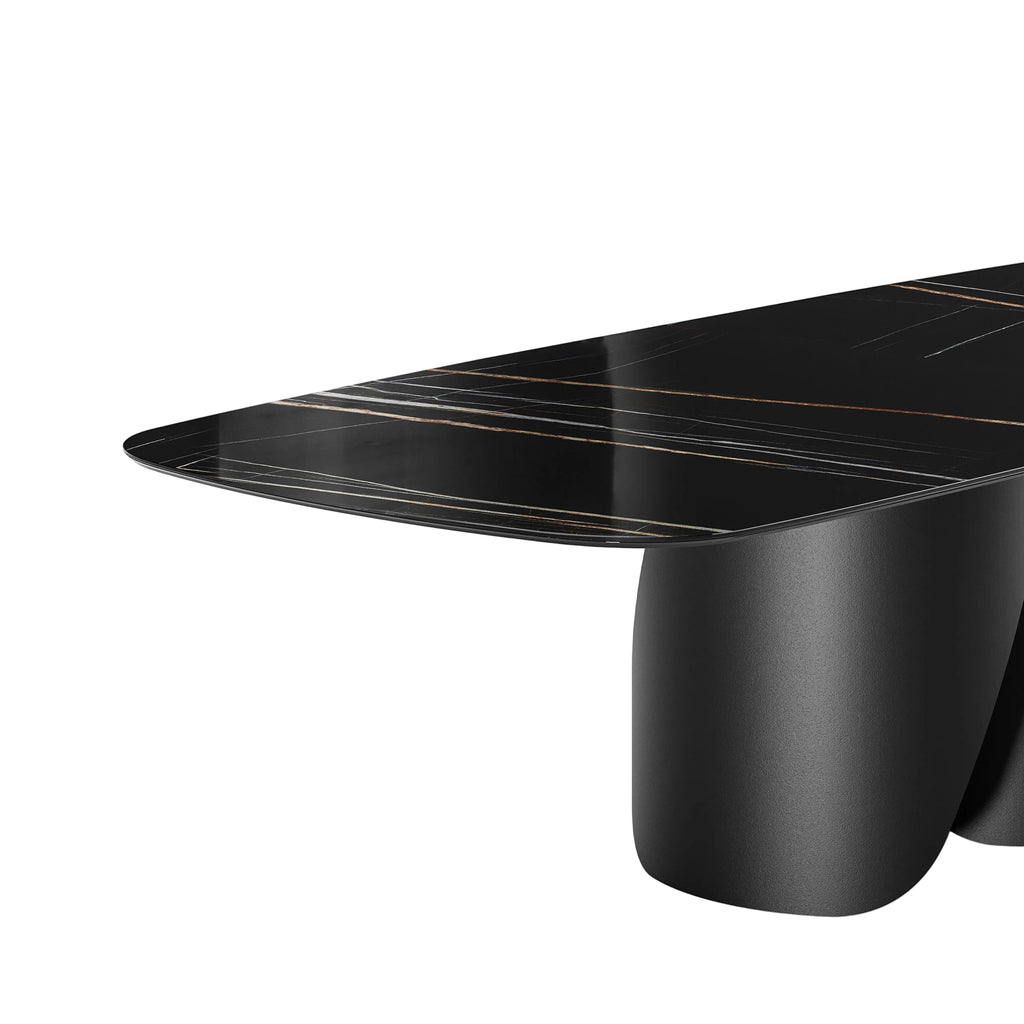 Onda Dining Table: Ceramic Top