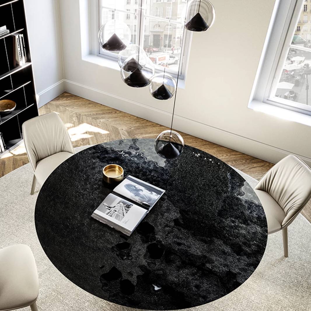 Onda Dining Table: Glass Top