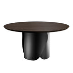 Onda Dining Table: Wood Top