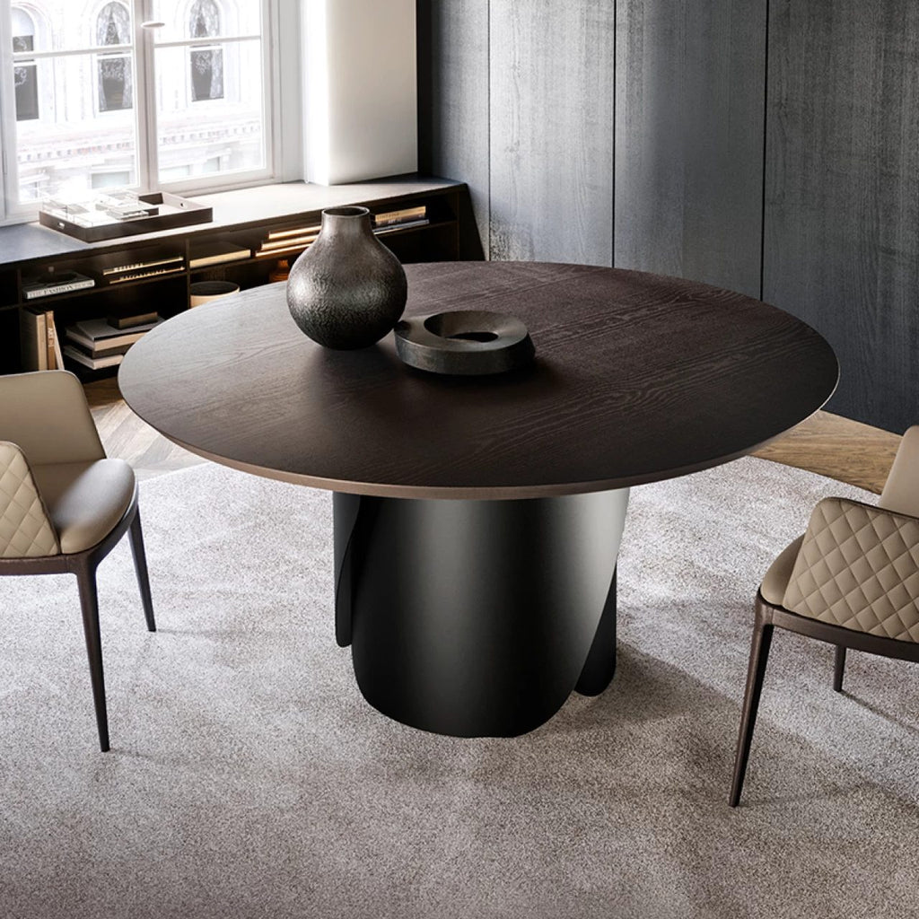 Onda Dining Table: Wood Top