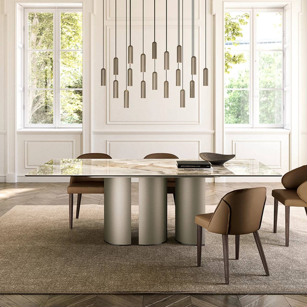 Plai Dining Table: Ceramic Top