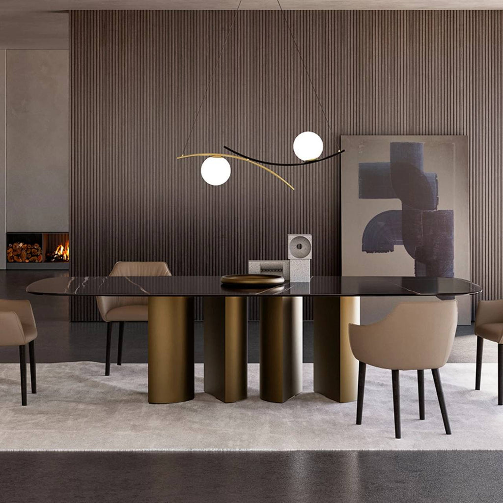 Plai Dining Table: Ceramic Top