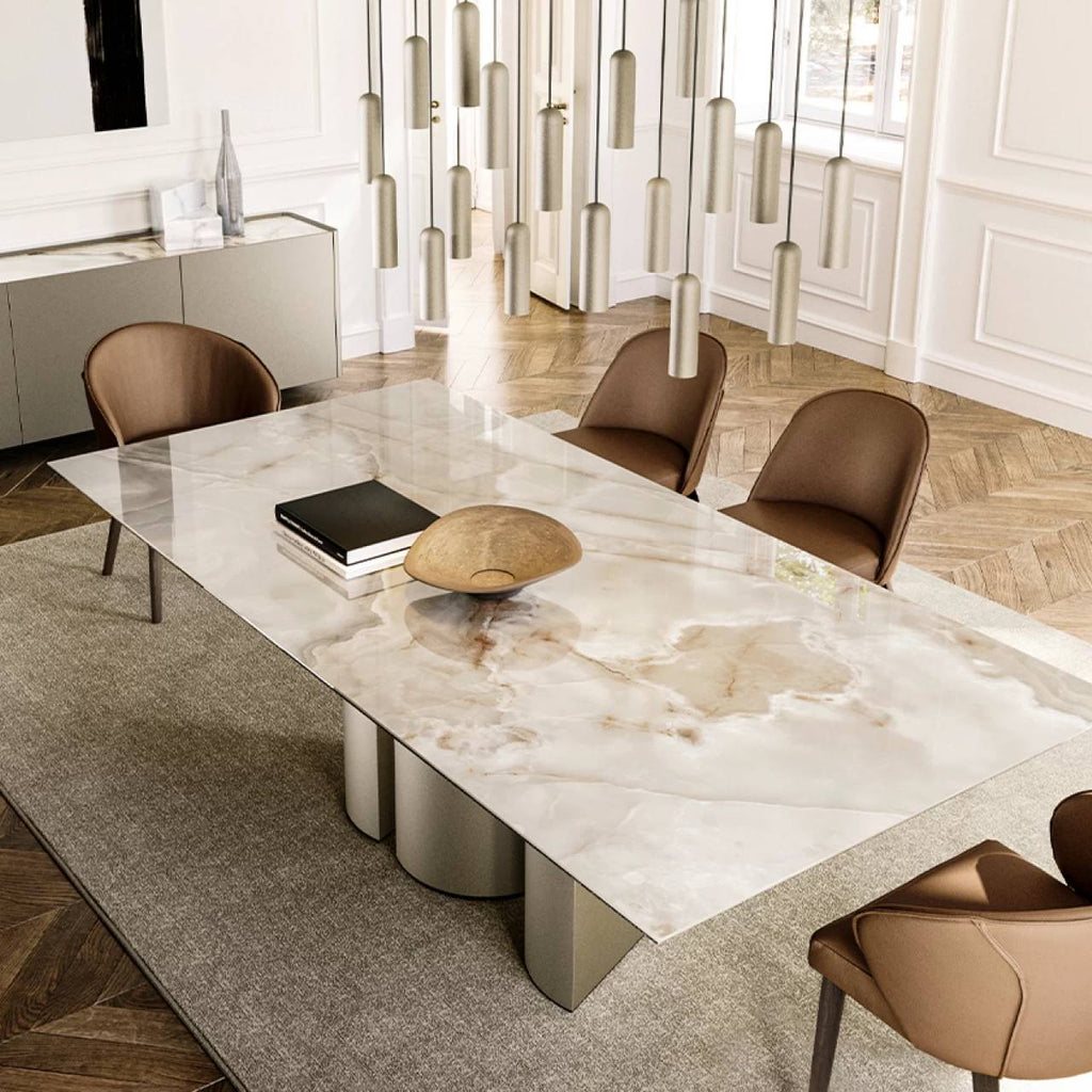 Plai Dining Table: Ceramic Top