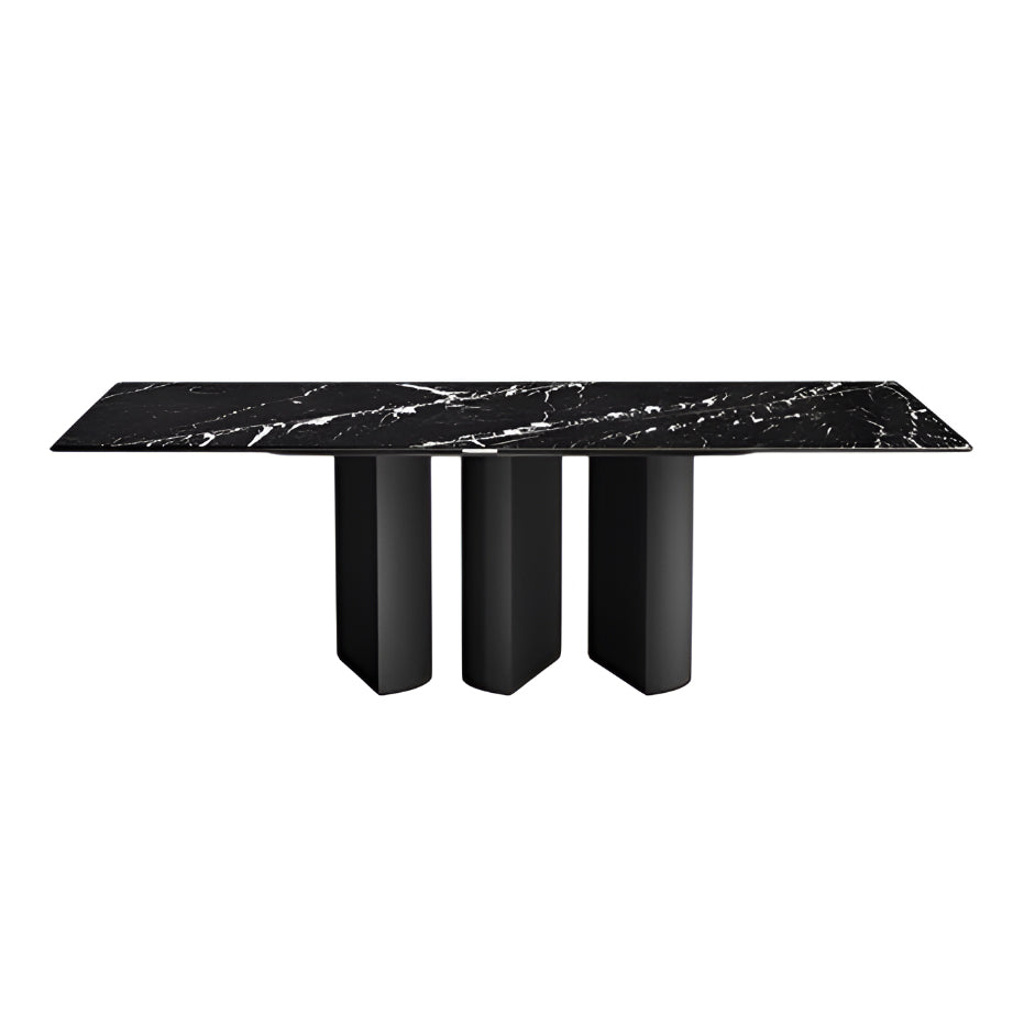 Plai Dining Table: Marble Top