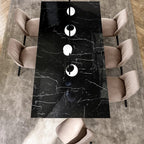 Plai Dining Table: Marble Top