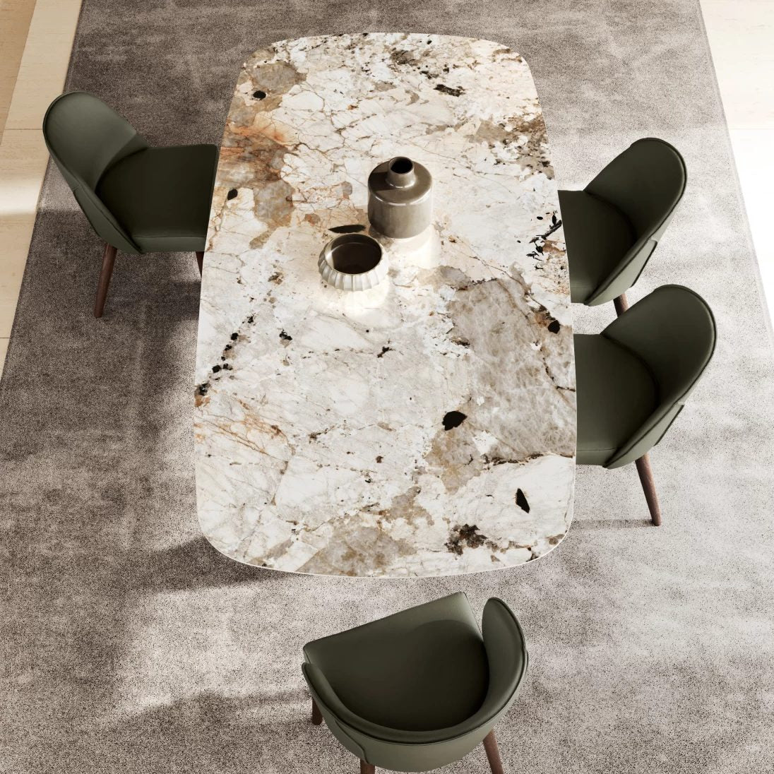 Polifemo Dining Table: Ceramic Top
