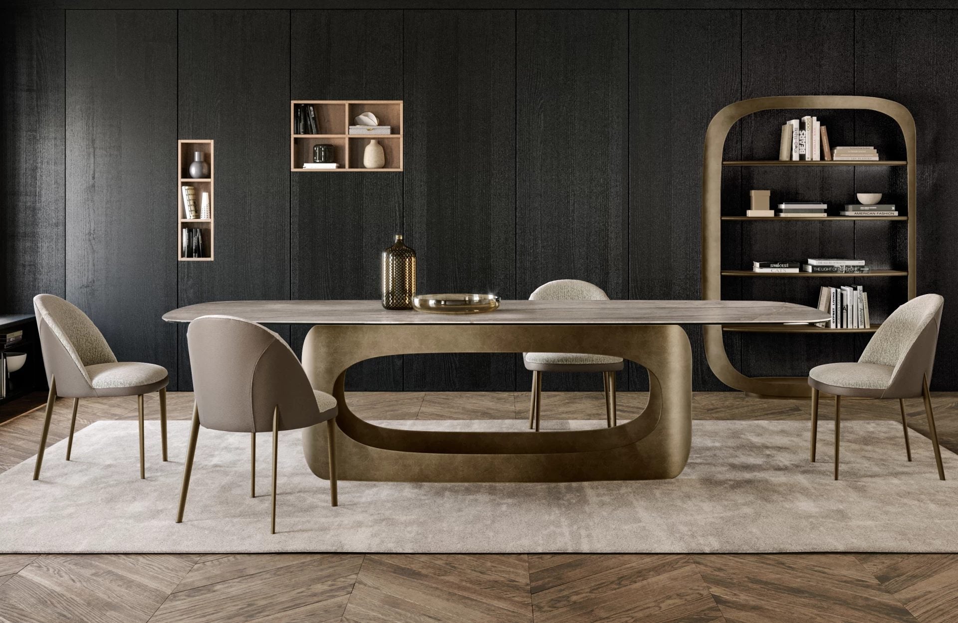 Polifemo Dining Table: Ceramic Top