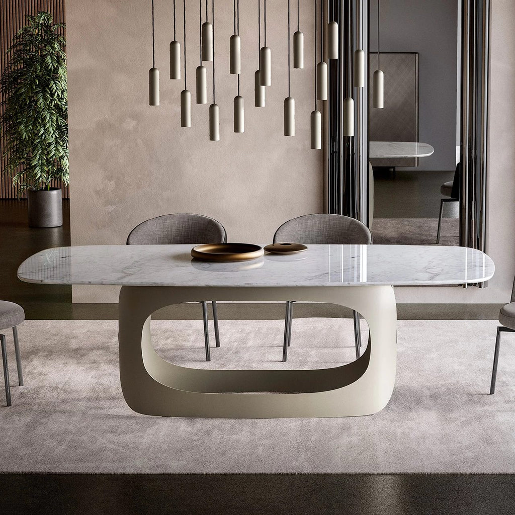 Polifemo Dining Table: Marble Top