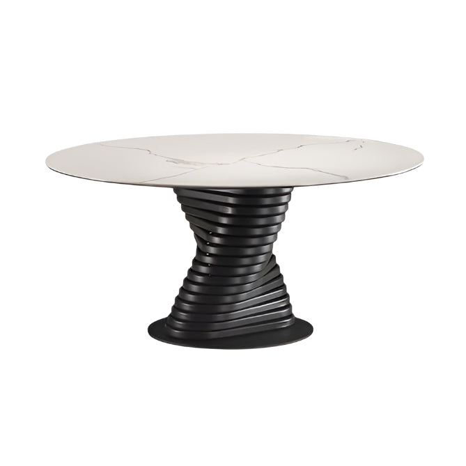 Rotolo Dining Table: Ceramic Top