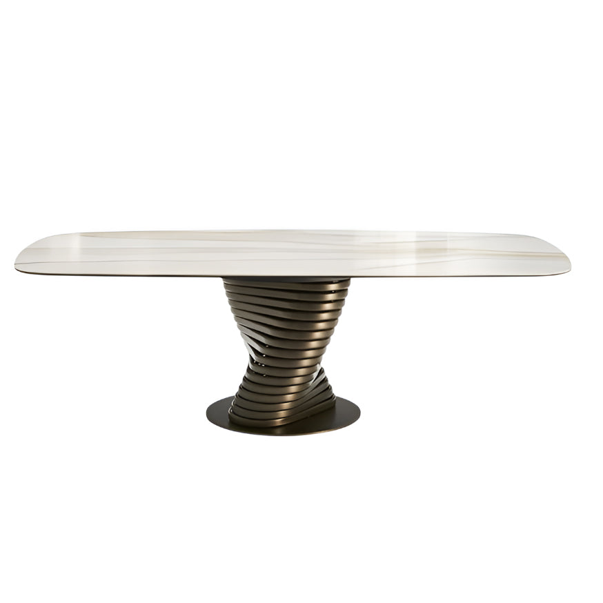 Rotolo Dining Table: Ceramic Top