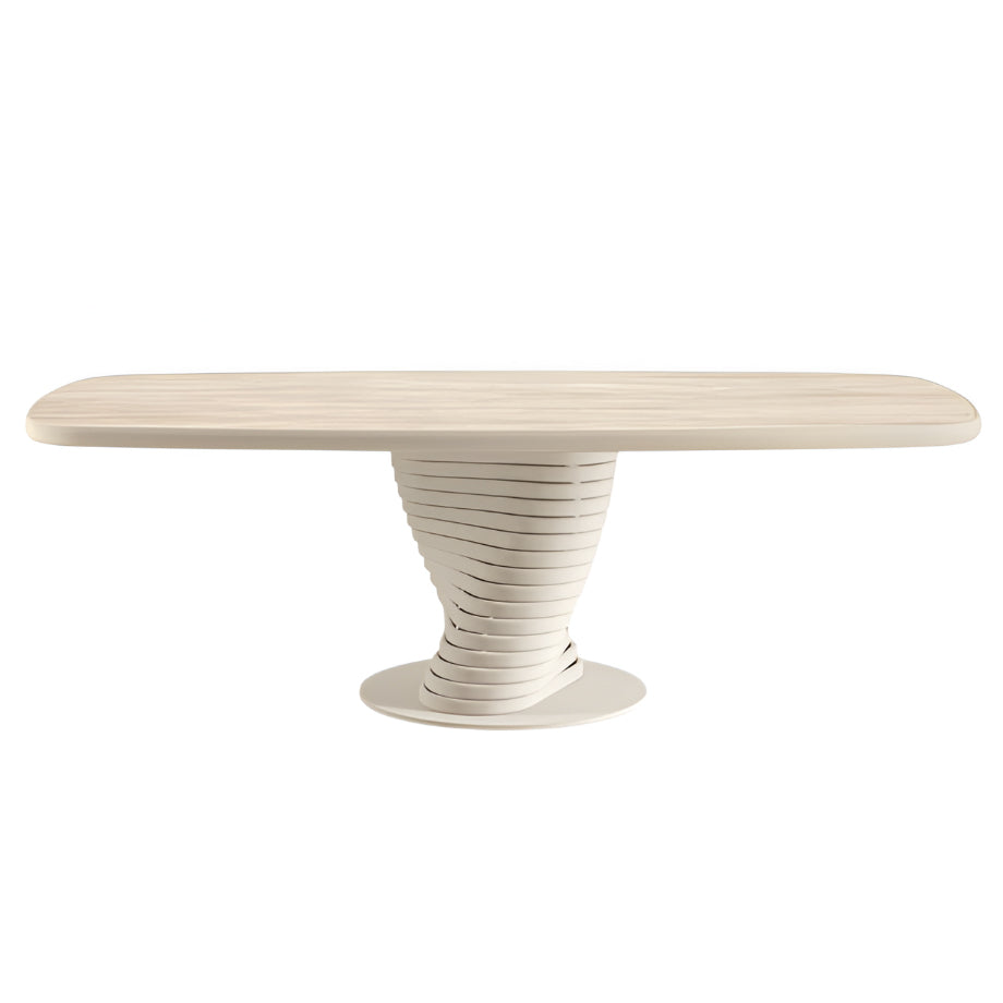 Rotolo Dining Table: Ceramic King Top