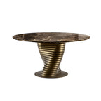 Rotolo Dining Table: Marble Top
