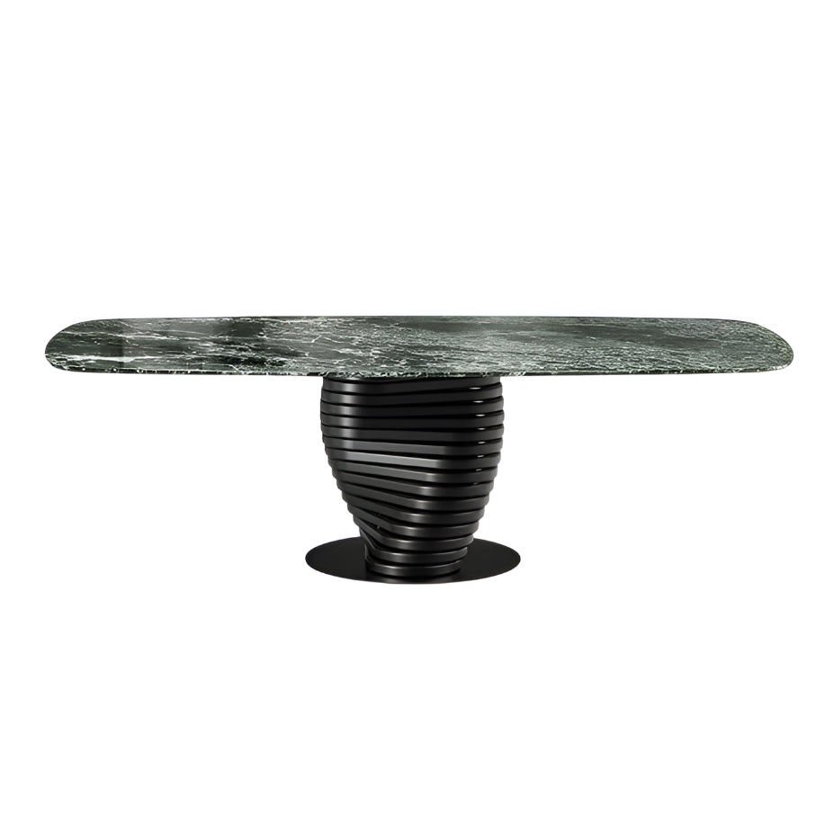 Rotolo Dining Table: Marble Top