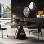 Rotolo Dining Table: Marble Top
