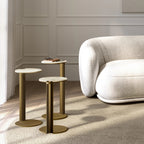 Aldo Ceramic Coffee Table: Set of 3