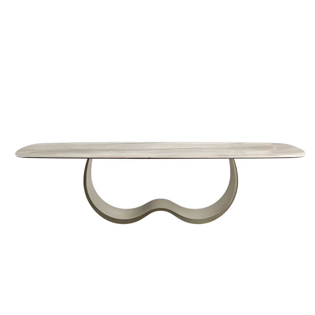 Alisei Dining Table: Ceramic Top