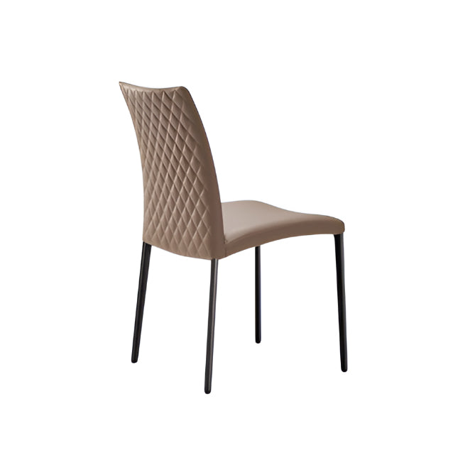 Asia Flex Diamond Dining Chair: 4 Metal Legs
