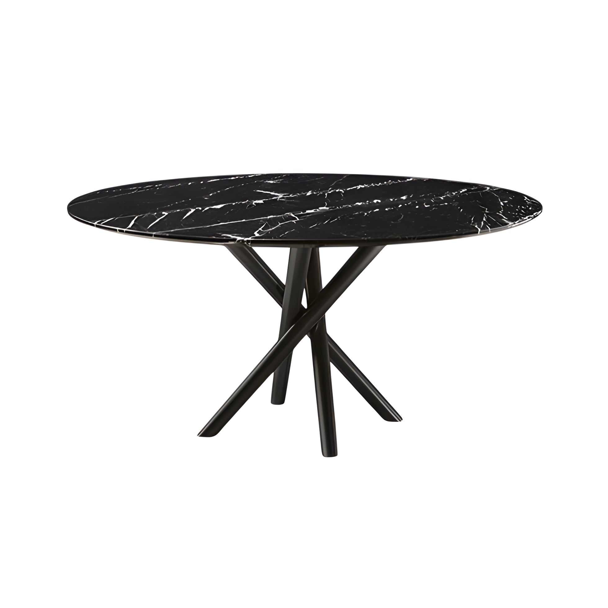 Baly Dining Table: Marble Top