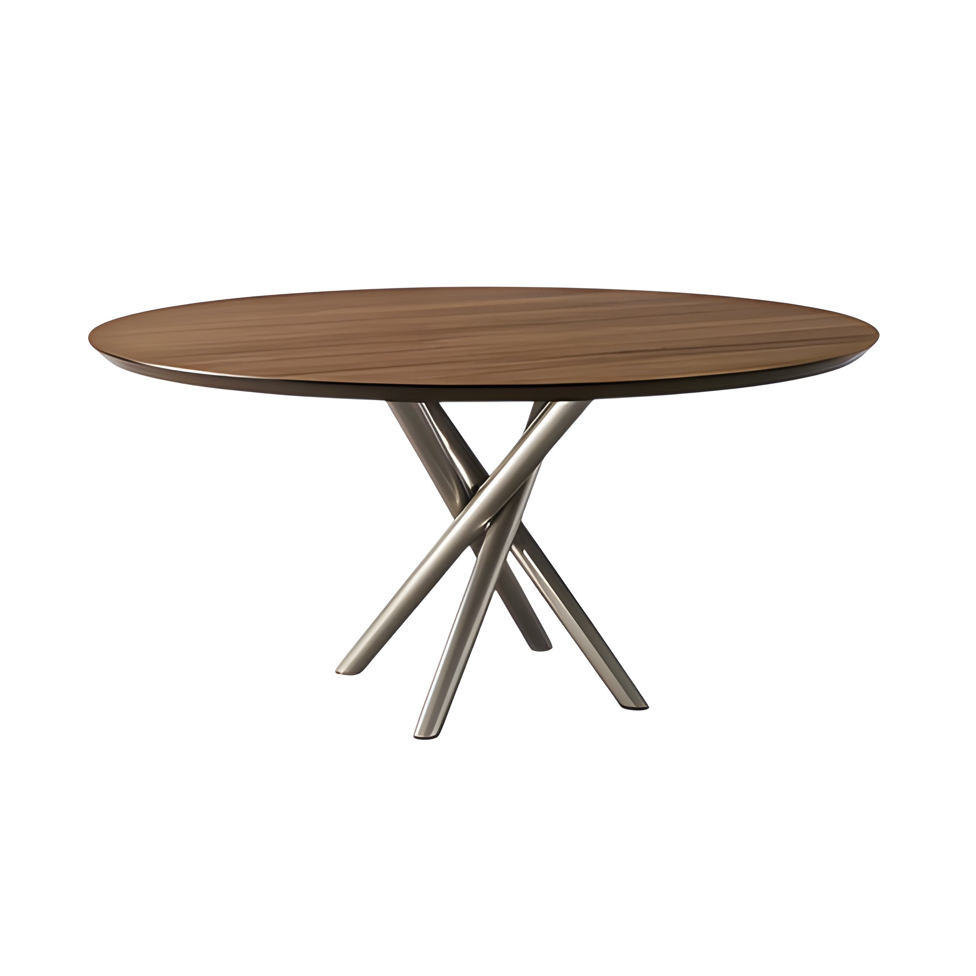 Baly Dining Table: Wooden Top