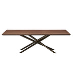Baly Dining Table: Wooden Top